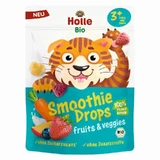 Органічні фруктово-овочеві снеки Smoothie Drops, +3 роки, 15 г, Holle