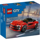 Красный спортивный автомобиль City, 60448, + 5 лет, Лего