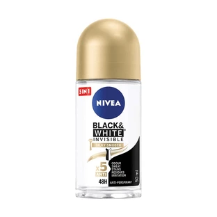 Роликовый дезодорант Black & White Invisible Silky Smooth, 50 мл, Nivea