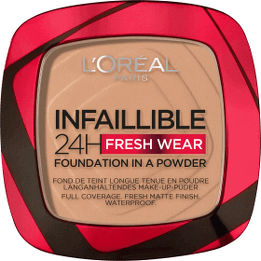 Loreal Paris Infaillible 24H Fresh Wear compact 220 Sand, 9 г: ціни та характеристики
