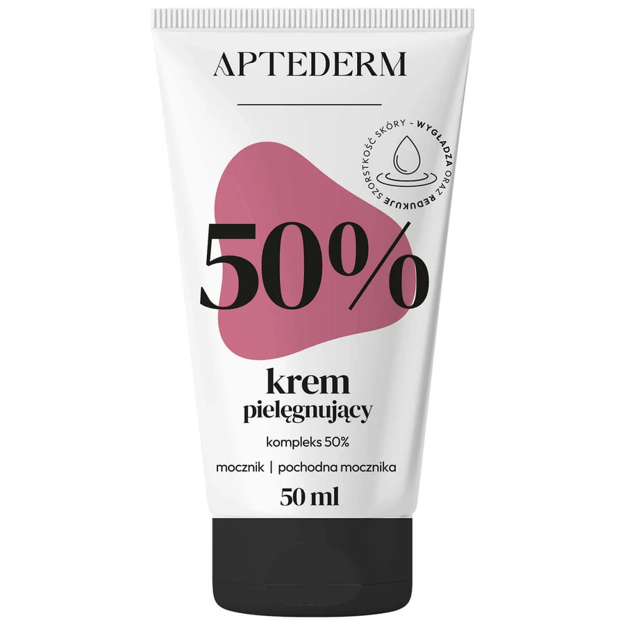 Aptederm, крем для догляду з 50% сечовини, 50 мл: ціни та характеристики
