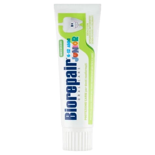 Зубная паста Biorepair Junior, без фтора, для детей 6-12 лет, 75 мл