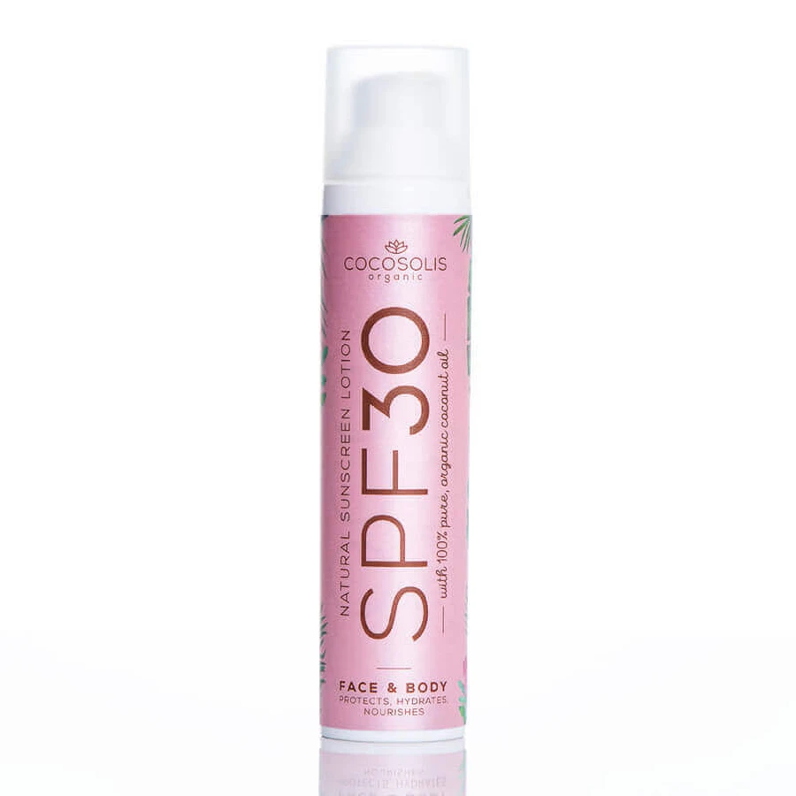 Сонцезахисний лосьйон з SPF 30, 110 мл, Cocosolis: ціни та характеристики