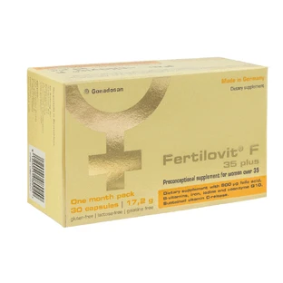 Фертиловит F 35 плюс Gonadosan Fertilovit F 35 plus, 30 капсул