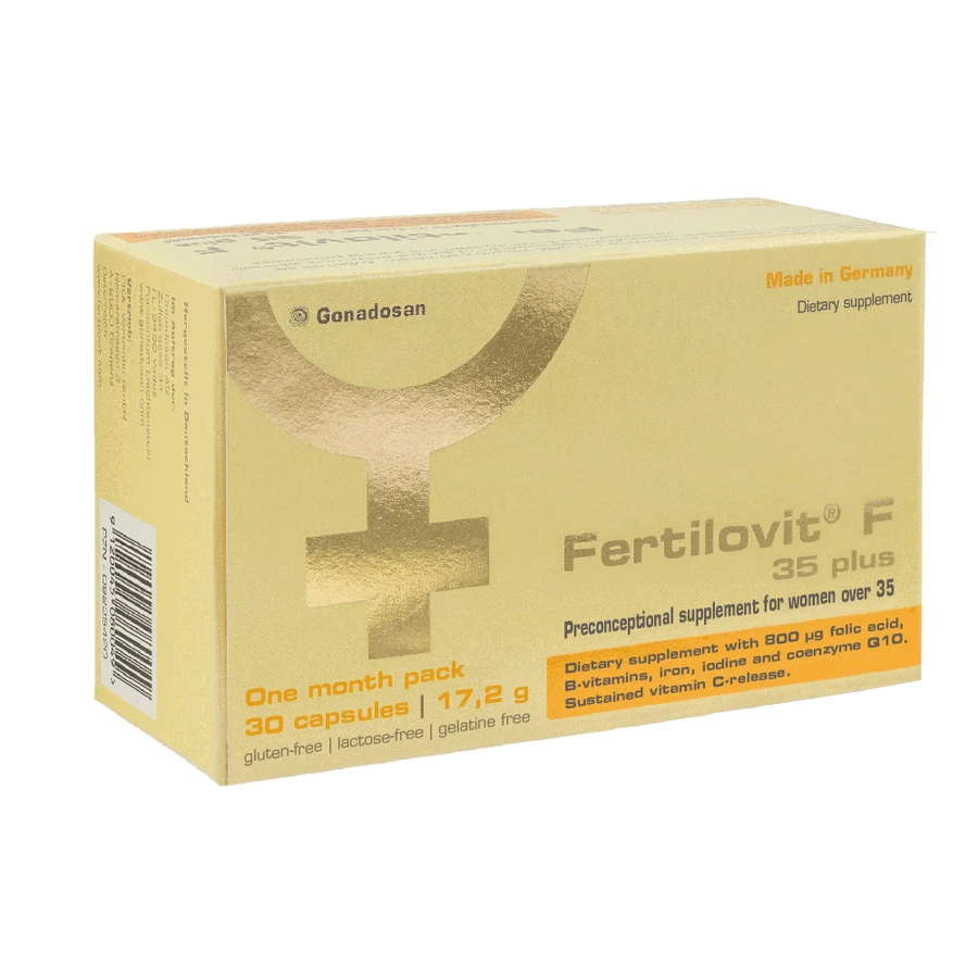 Фертиловит F 35 плюс Gonadosan Fertilovit F 35 plus, 30 капсул: цены и характеристики