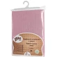 Простирадло на гумці Xkko BMB на резинці для ліжечка, Baby Pink 120 x 60 см