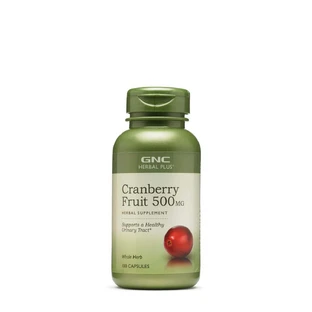 Gnc Herbal Plus Журавлина 500 мг, екстракт плодів журавлини, 100 капс.