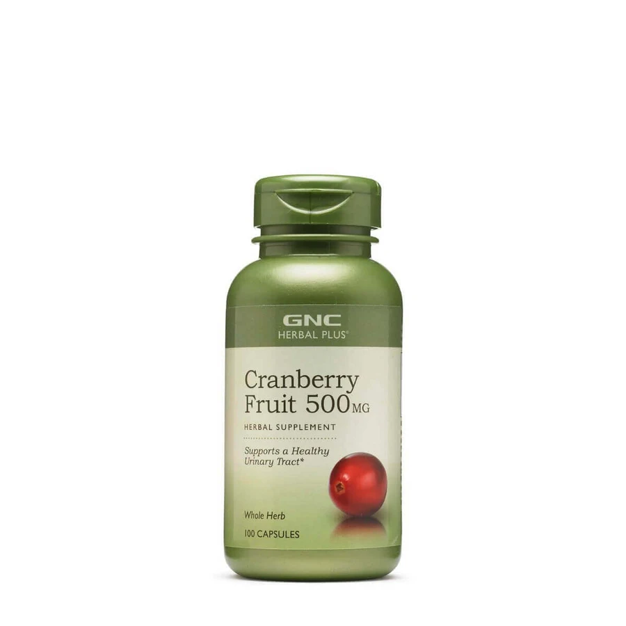 Gnc Herbal Plus Журавлина 500 мг, екстракт плодів журавлини, 100 капс.: ціни та характеристики