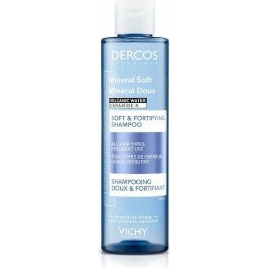 VICHY DERCOS Mineral Soft Shampoo 1×200 мл, шампунь: ціни та характеристики