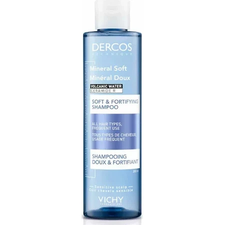 VICHY DERCOS Mineral Soft Shampoo 1×200 мл, шампунь: ціни та характеристики