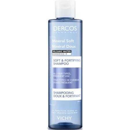 VICHY DERCOS Mineral Soft Shampoo 1×200 мл, шампунь: ціни та характеристики