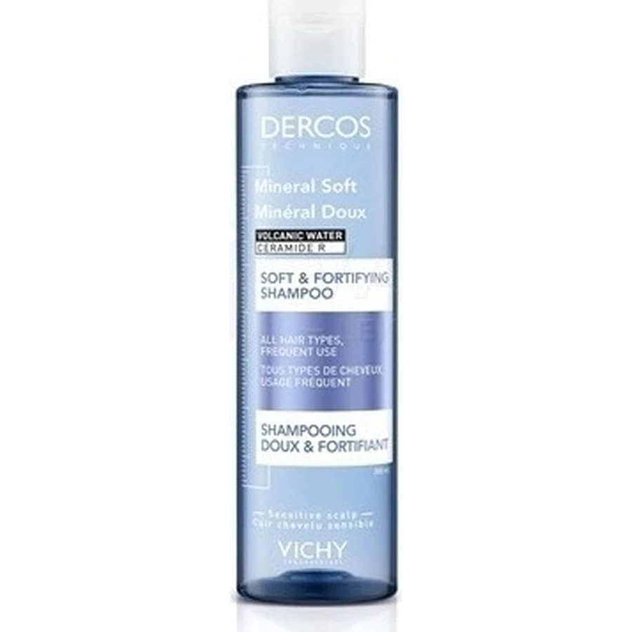 VICHY DERCOS Mineral Soft Shampoo 1×200 мл, шампунь: ціни та характеристики