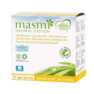Masmi Ultra-Thin Day Pads Ультратонкі прокладки з денними крильцями, 10 шт.