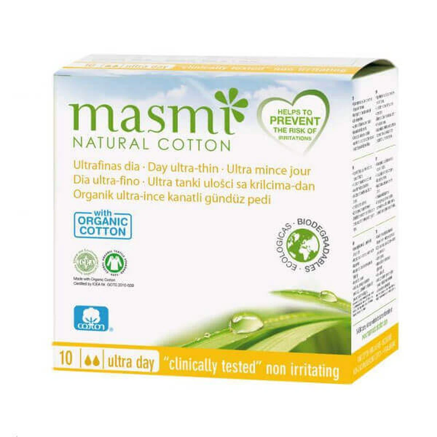 Masmi Ultra-Thin Day Pads Ультратонкі прокладки з денними крильцями, 10 шт.: ціни та характеристики