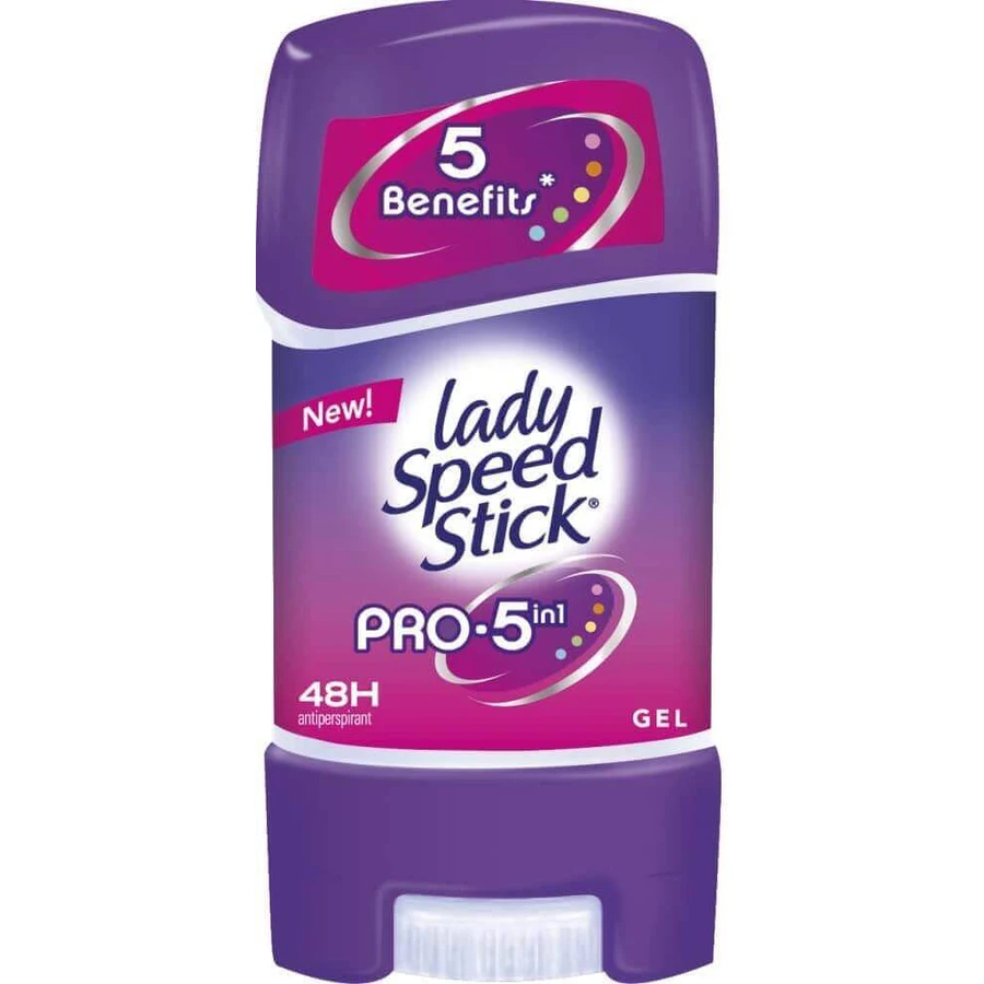 Жіночий антиперспірант Lady Speed Stick Stiff Antiperspirant Pro 5в1 65 г: ціни та характеристики