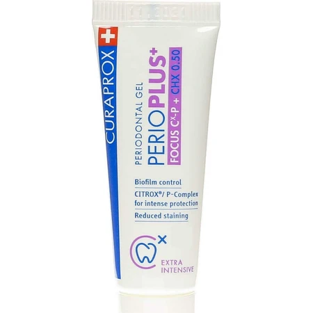 Curaprox Perio Plus Focus CHX 0,50% Гель для зубів 10 мл: ціни та характеристики