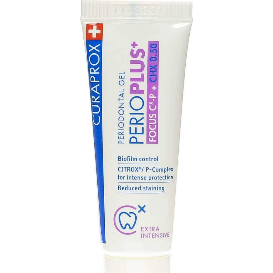Curaprox Perio Plus Focus CHX 0,50% Гель для зубів 10 мл: ціни та характеристики
