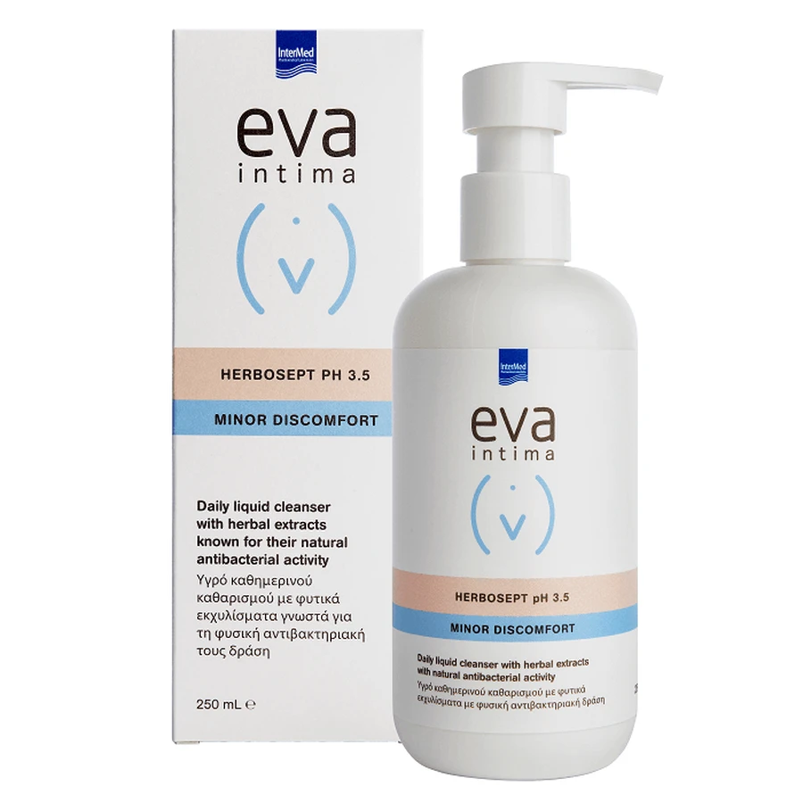 Гель для інтимної гігієни Eva Intima Herbosept Гель для інтимної гігієни Intima Herbosept pH 3.5, 250 мл, Intermed: ціни та характеристики
