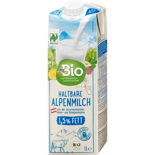 DmBio Альпійське молоко, 1 л