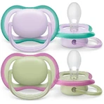 Пустышка Philips Avent Ultra air neutral 0-6м диева фиолетовая 2 шт: цены и характеристики