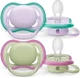 Philips Avent Пустушка Ultra повітряна нейтральна 0-6м дівчинка фіолетова 2 шт