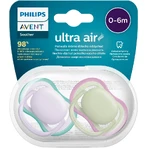Пустышка Philips Avent Ultra air neutral 0-6м диева фиолетовая 2 шт: цены и характеристики