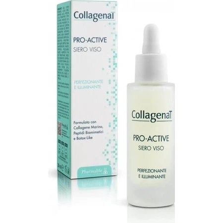 COLLAGENAT PRO ACTIVE FACE SERUM 1х30 мл, сироватка для обличчя: ціни та характеристики