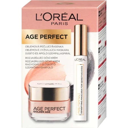 L'Oréal Paris Age Perfect - Набор "Золотой возраст" - объемная тушь + крем для глаз 22,4 мл: цены и характеристики