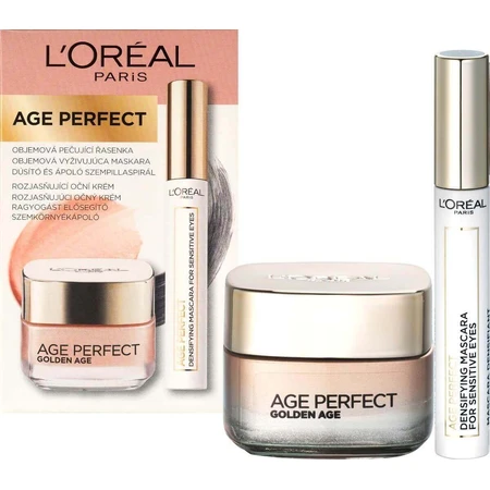 L'Oréal Paris Age Perfect - Набор "Золотой возраст" - объемная тушь + крем для глаз 22,4 мл: цены и характеристики