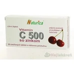 Naturica ВІТАМІН С 500 мг з цинком 1×30 табл. для розсмоктування: ціни та характеристики