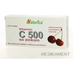 Naturica ВІТАМІН С 500 мг з цинком 1×30 табл. для розсмоктування: ціни та характеристики