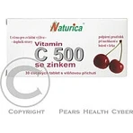 Naturica ВІТАМІН С 500 мг з цинком 1×30 табл. для розсмоктування: ціни та характеристики