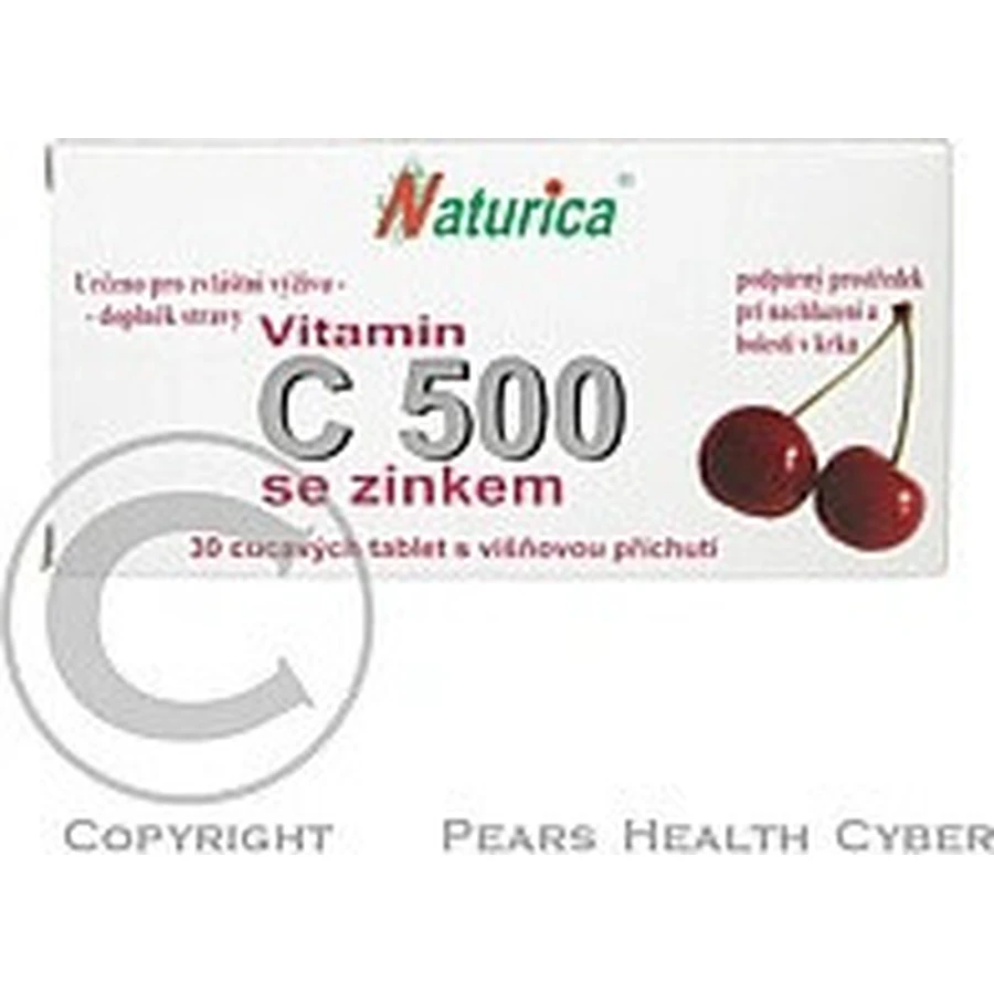 Naturica ВІТАМІН С 500 мг з цинком 1×30 табл. для розсмоктування: ціни та характеристики