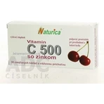 Naturica ВІТАМІН С 500 мг з цинком 1×30 табл. для розсмоктування: ціни та характеристики