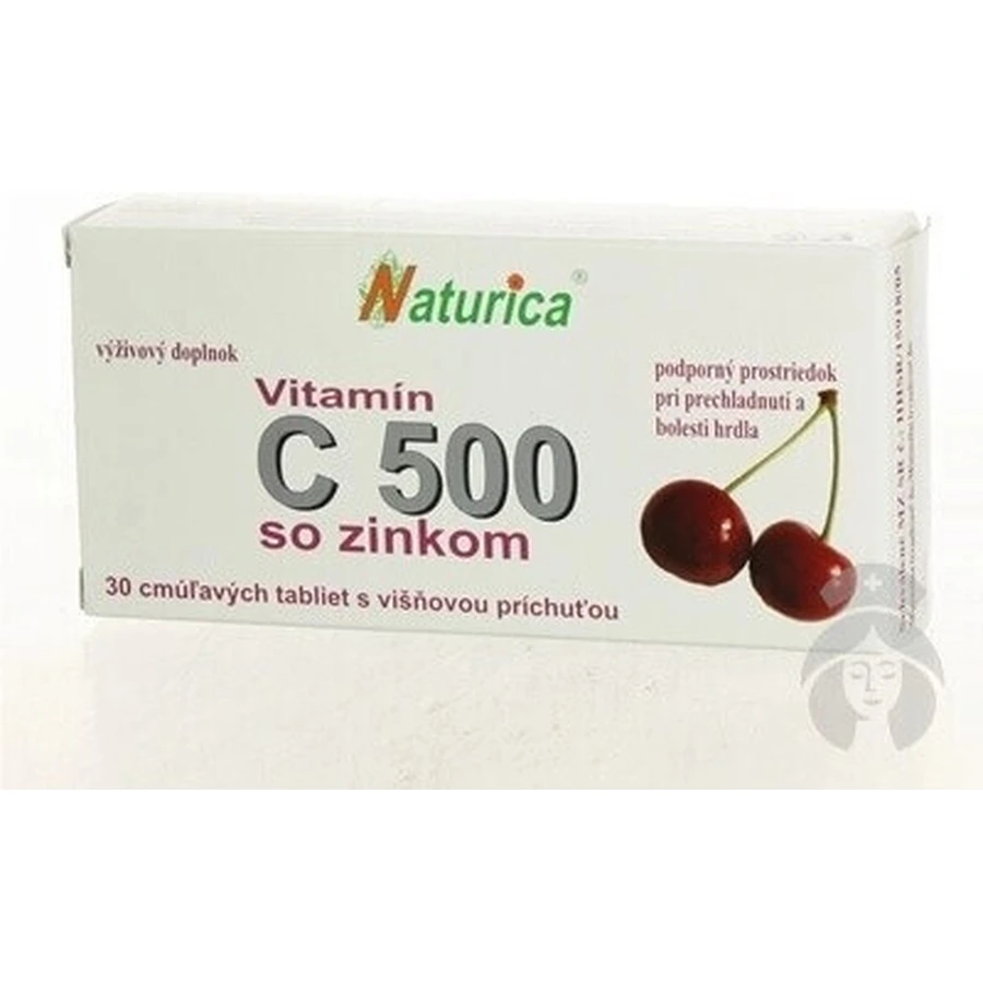 Naturica ВІТАМІН С 500 мг з цинком 1×30 табл. для розсмоктування: ціни та характеристики