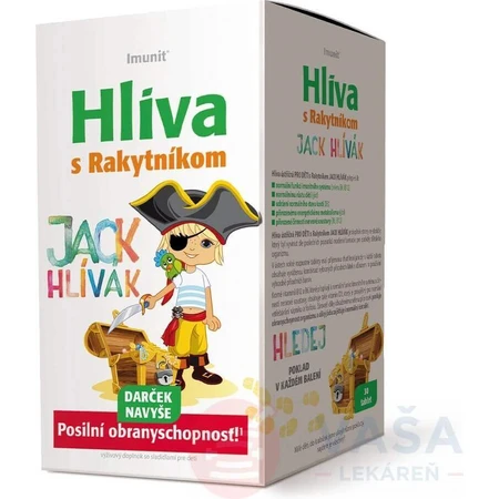 Imunit HLIVA с облепихой для детей JACK HUNGER 1×30 табл, пищевая добавка: цены и характеристики