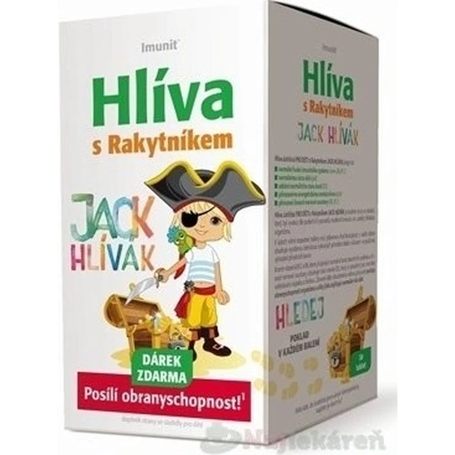 Imunit HLIVA с облепихой для детей JACK HUNGER 1×30 табл, пищевая добавка: цены и характеристики