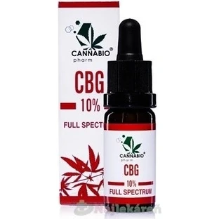 CANNABIOpharm CBG 10% FULL SPECTRUM 1×10 мл, масло CBG