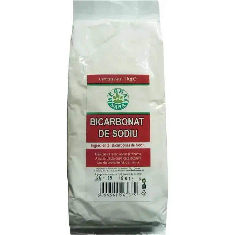 Бикарбонат натрия Herbal Sana, 500 г, Herbavit: цены и характеристики