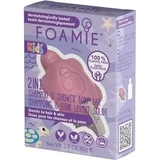 Foamie 2в1 Твердий догляд для душу для дітей Вишня 1×80 г, гель для душу 2в1