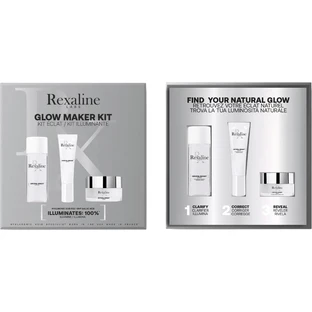 Rexaline Crystal Bright Skin Brightening Travel Set 3 шт.
