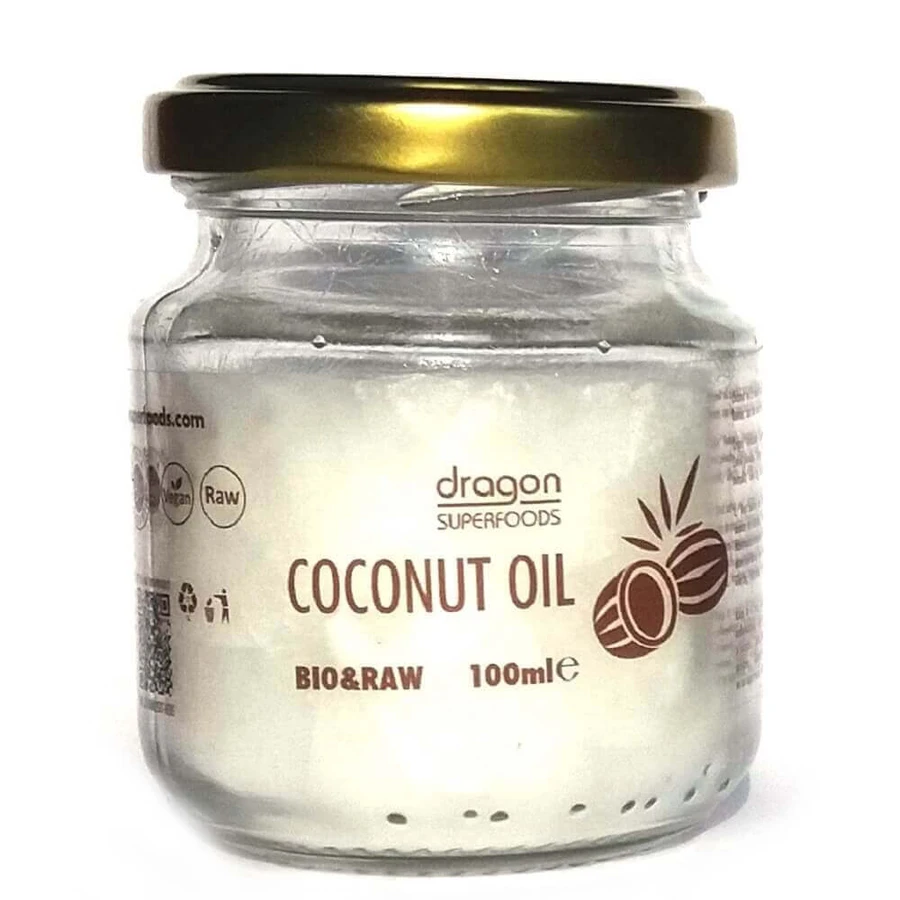 Органическое виргинское кокосовое масло, 100 мл, Dragon Superfoods: цены и характеристики