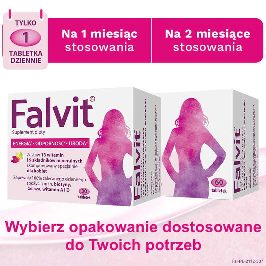 Фалвіт Jelfa Falvit, 30 таблеток: ціни та характеристики