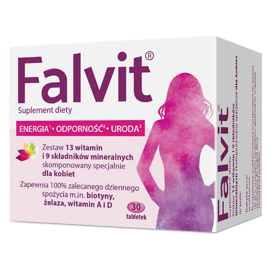 Фалвіт Jelfa Falvit, 30 таблеток: ціни та характеристики