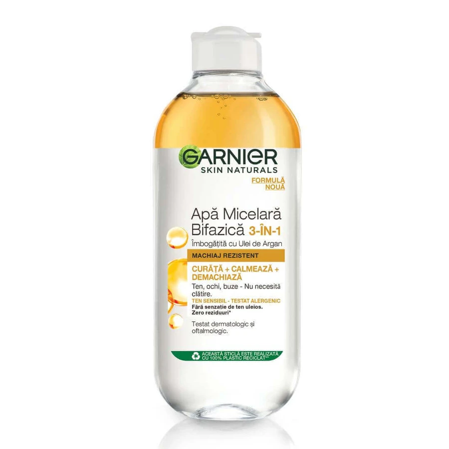 Мицеллярная вода Garnier Skin Naturals Biphasic, 400 мл, Loreal: цены и характеристики