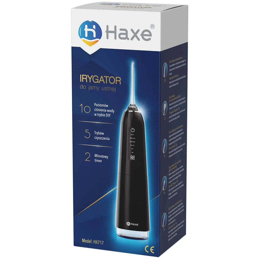 Haxe HX717, ирригатор полости рта, 6 катодов: цены и характеристики