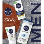 NIVEA MEN BOX FACE SENSITIVE 1×1 шт, подарочная упаковка: цены и характеристики