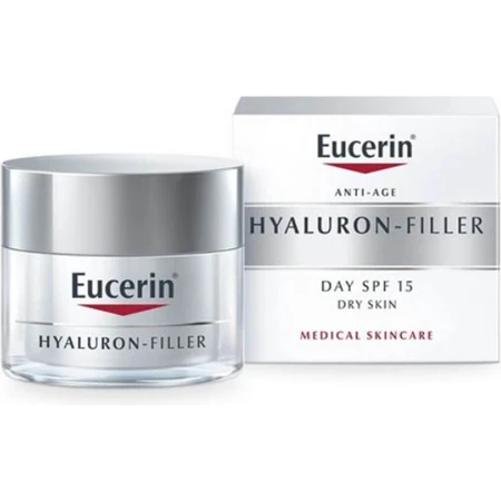 Eucerin HYALURON-FILLER денний крем проти зморшок 1×50 мл, крем для сухої шкіри: ціни та характеристики