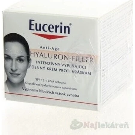 Eucerin HYALURON-FILLER денний крем проти зморшок 1×50 мл, крем для сухої шкіри: ціни та характеристики