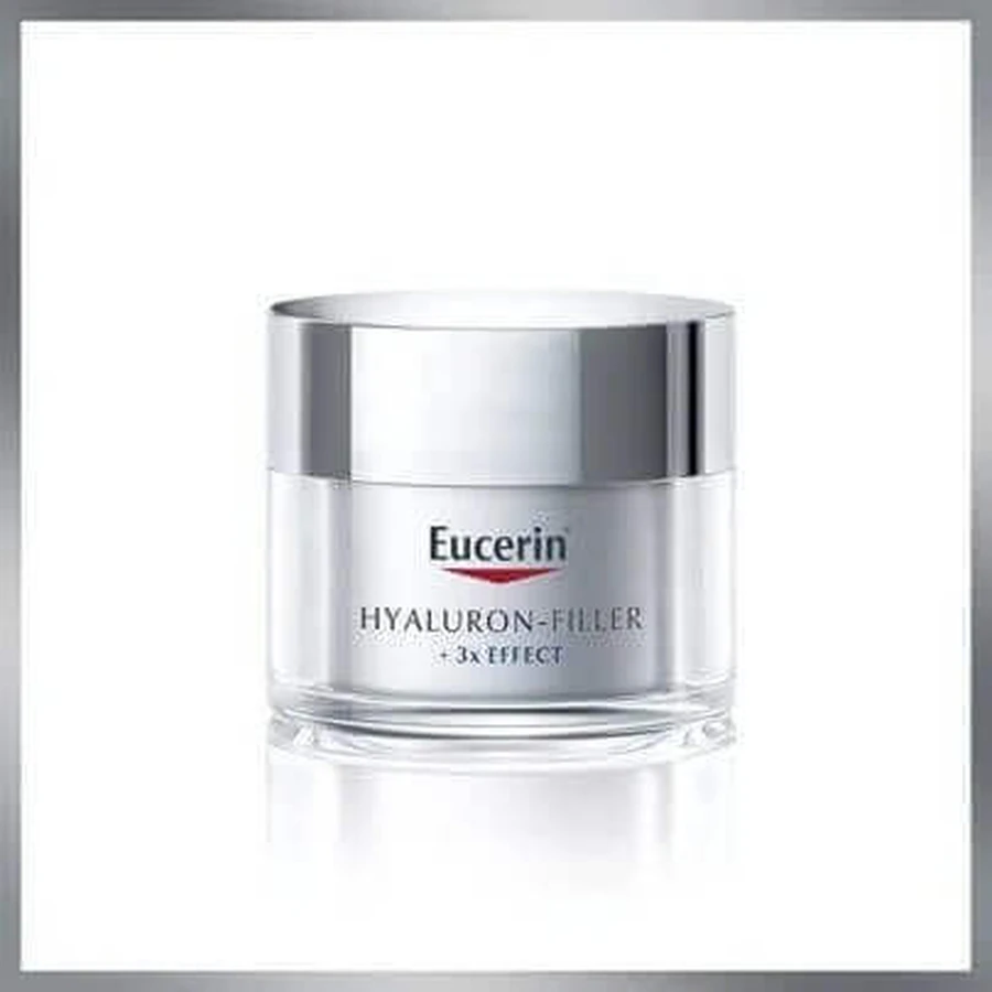 Eucerin HYALURON-FILLER денний крем проти зморшок 1×50 мл, крем для сухої шкіри: ціни та характеристики